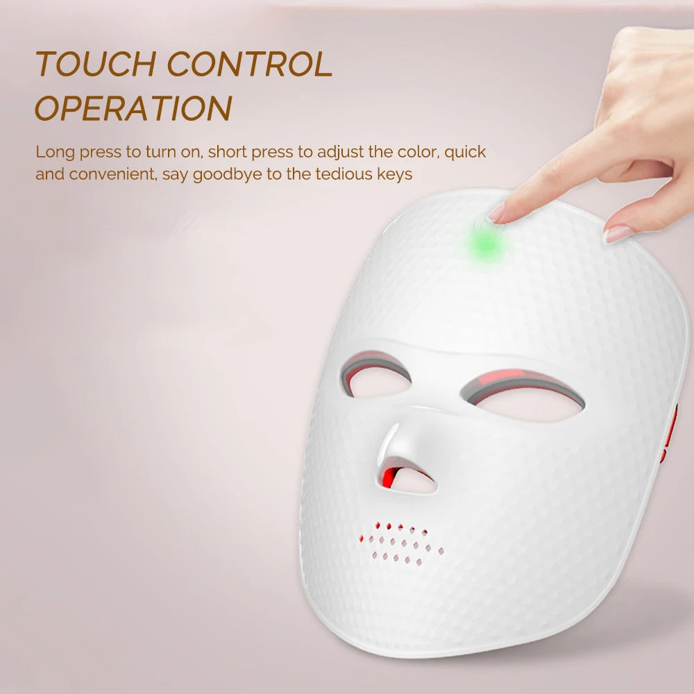 NEXORA 7-Color LED Face Mask