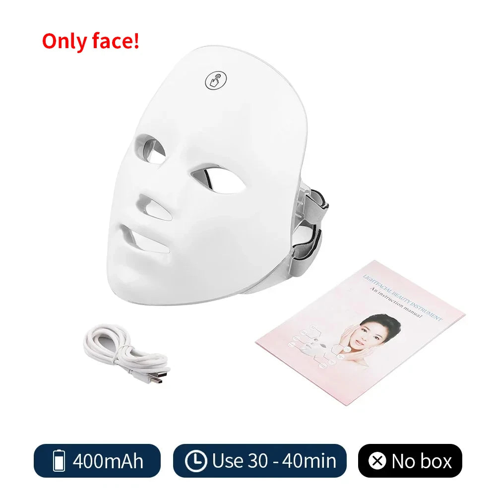 NEXORA 7-Color LED Face Mask