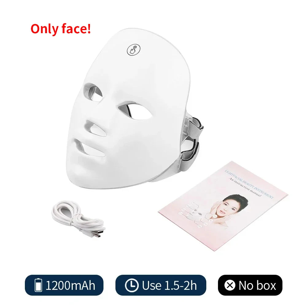 NEXORA 7-Color LED Face Mask