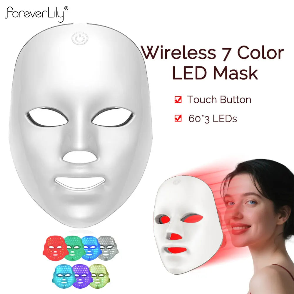 NEXORA 7-Color LED Face Mask