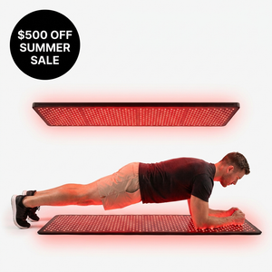NEXORA Recovery Mat — full-body red and near-infrared light mat